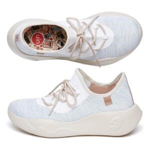 UIN Women’s Comfortable Shoes KNIT/Harbor Grey/US10.5